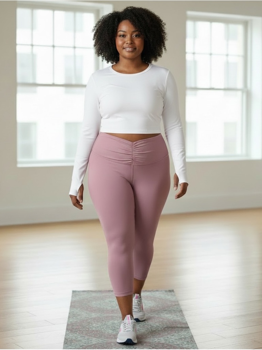 All in motio Ruched Waist Active Leggings size XXL